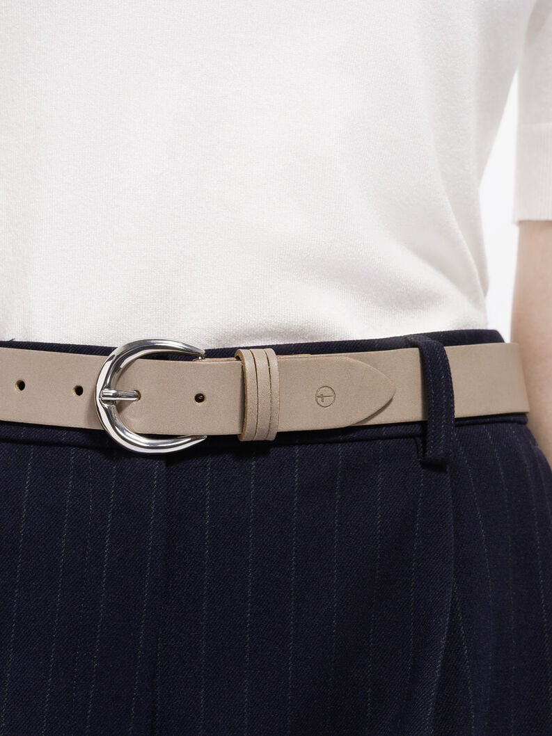 cintura in pelle - grigio tb0001l01-623 compra tamaris cinture online
