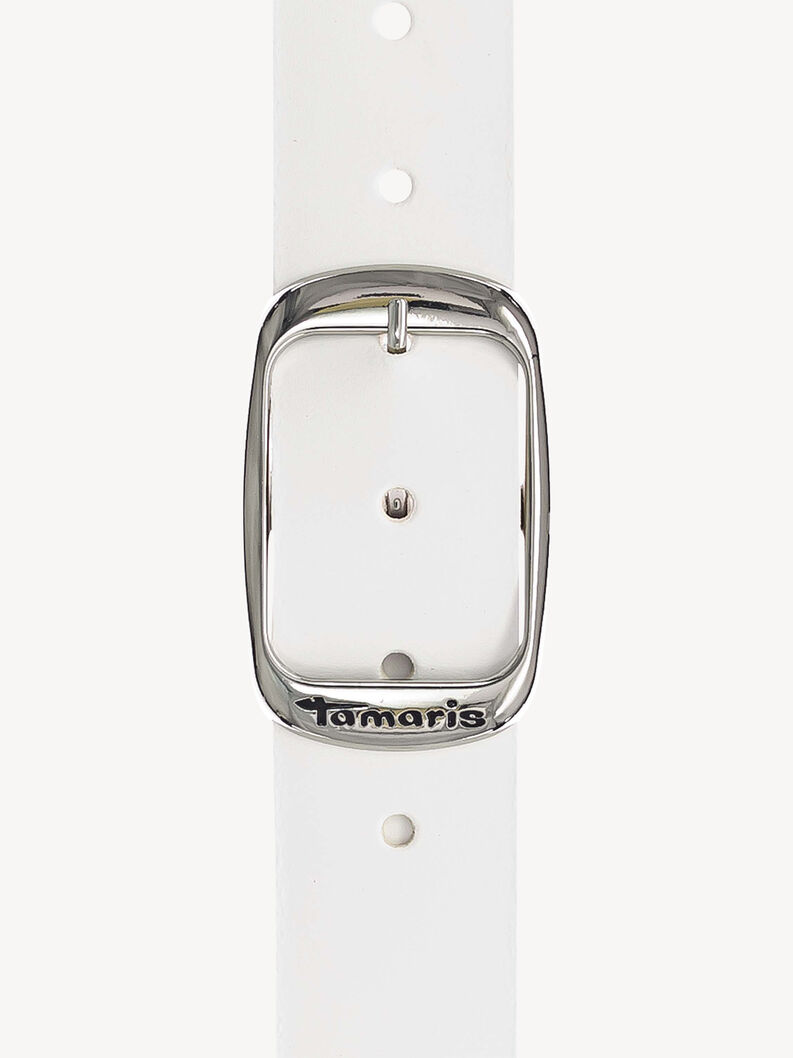 cintura in pelle - bianco tb0002l01-100 compra tamaris cinture online