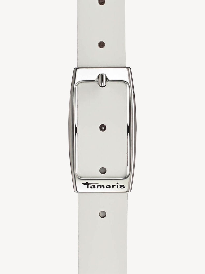 cintura in pelle - bianco tb0006l07-100 compra tamaris cinture online