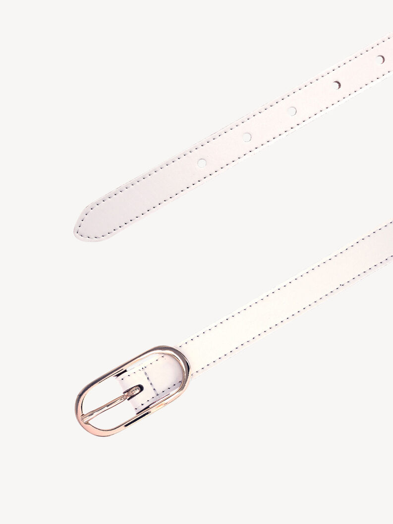 cintura in pelle - bianco tb0015l07-100 compra tamaris cinture online