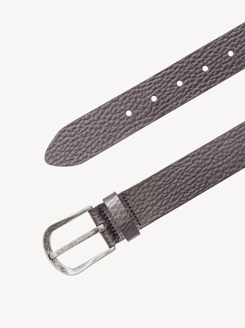 cintura in pelle - grigio tb0075l15-0160 compra tamaris cinture online