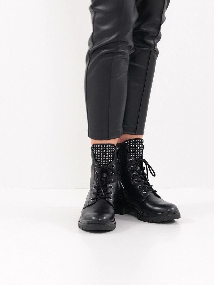 bootie nero 1-25236-43-001 compra tamaris stivaletti online