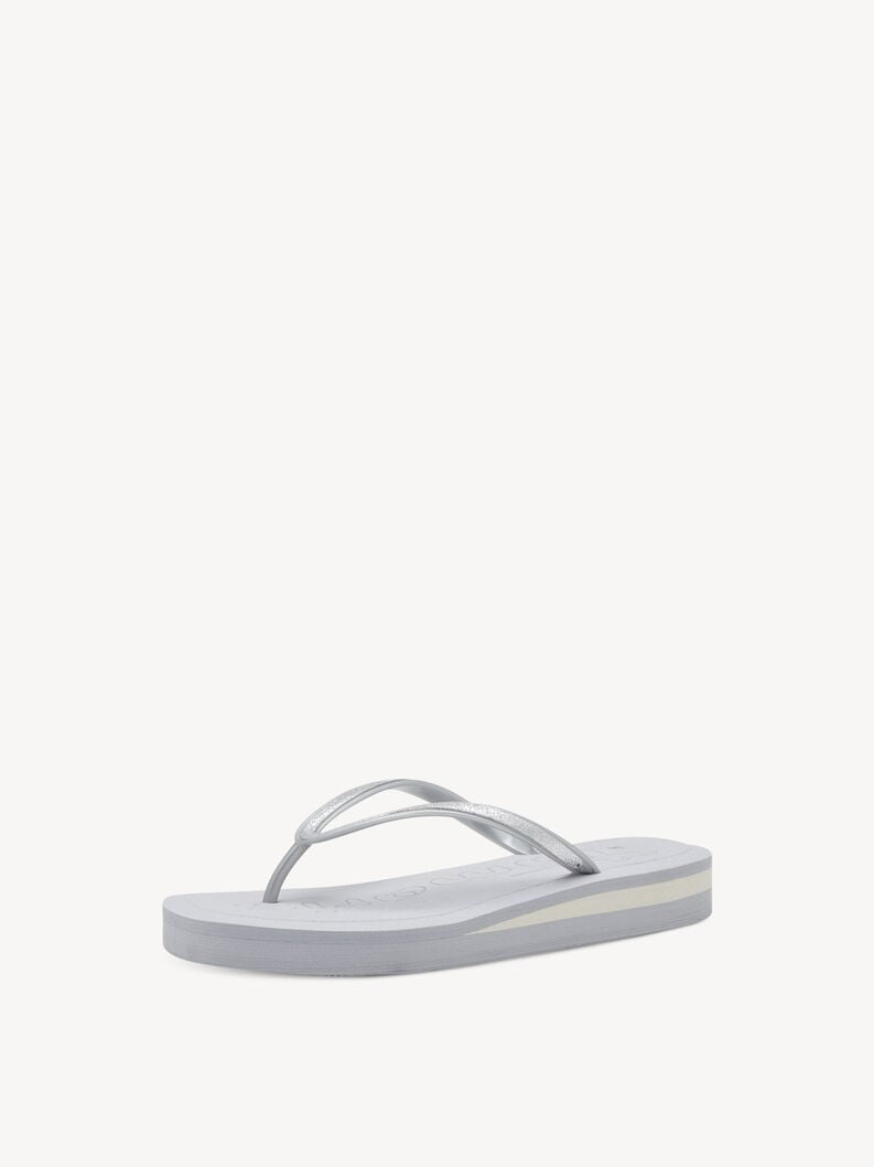 punta separatori in argento 1-27223-44-941 compra tamaris toe post sandals online