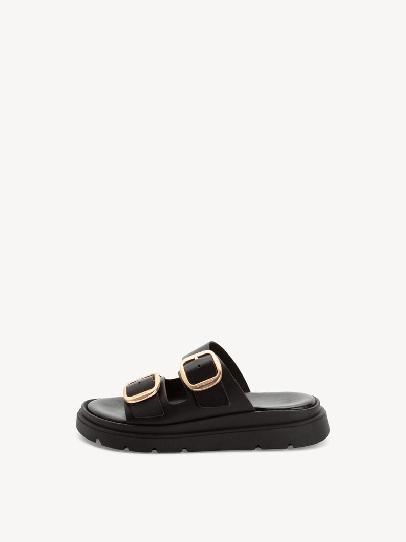 in pelle di mulo nero 1-27239-42-003 compra tamaris muli online
