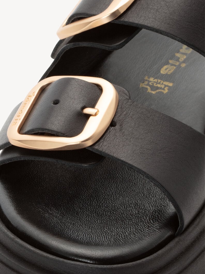 in pelle di mulo nero 1-27239-42-003 compra tamaris muli online