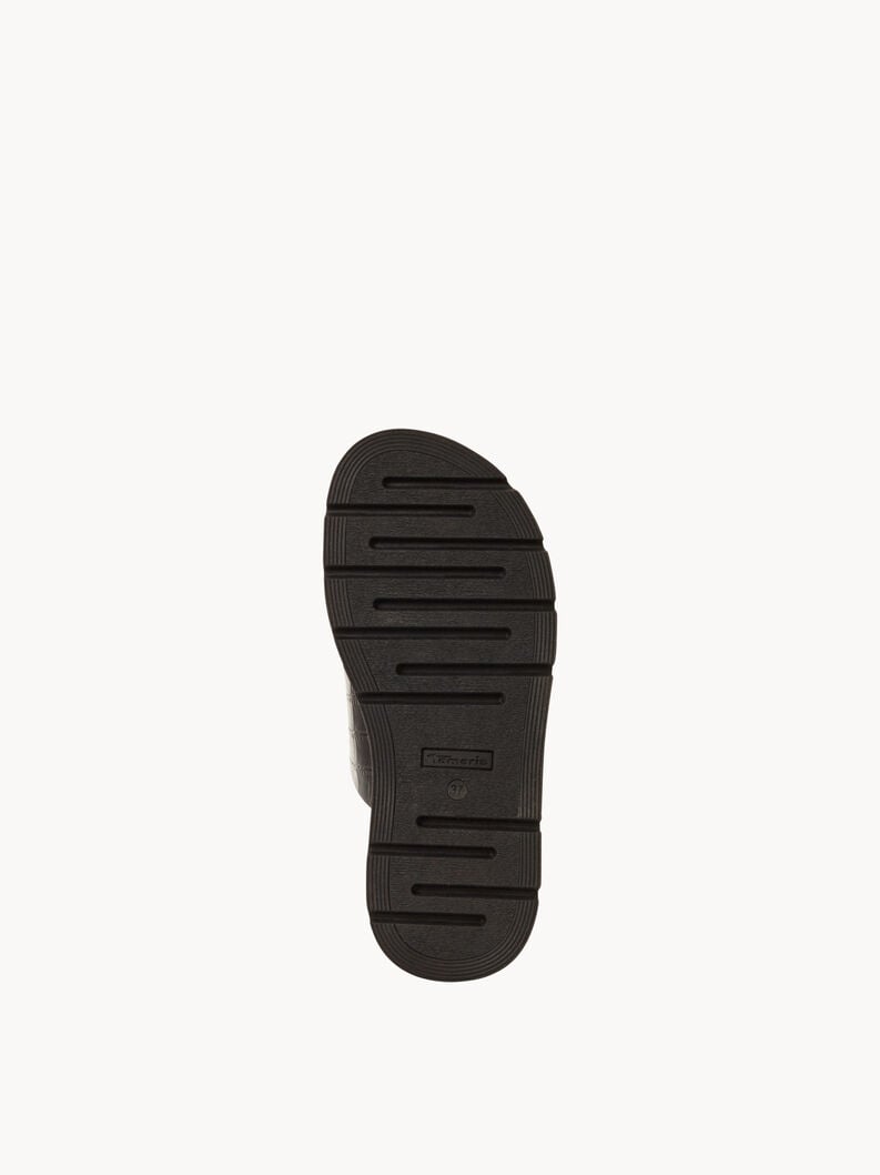 in pelle di mulo nero 1-27239-42-028 compra tamaris muli online