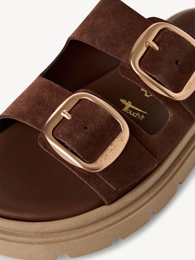 pelle di mulo - marrone 1-27239-42-304 compra tamaris muli online