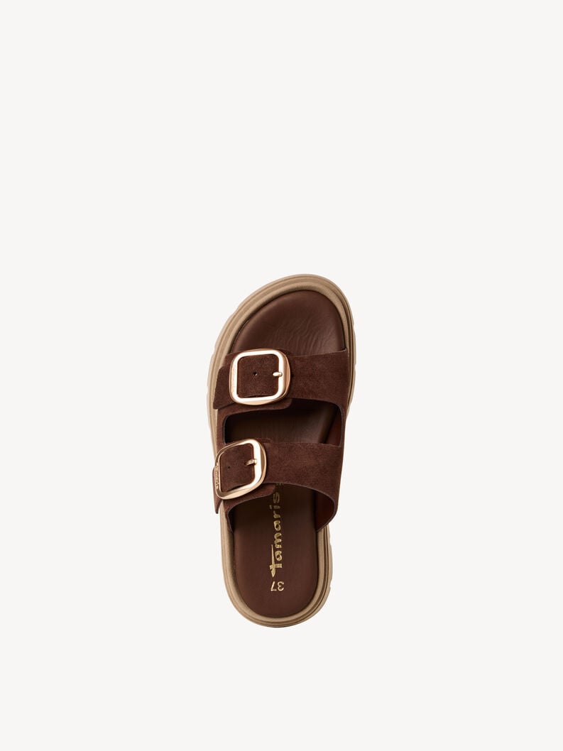 pelle di mulo - marrone 1-27239-42-304 compra tamaris muli online
