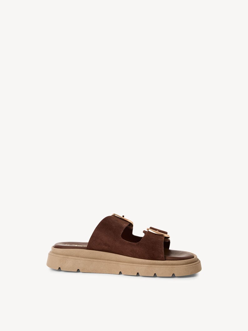 pelle di mulo - marrone 1-27239-42-304 compra tamaris muli online