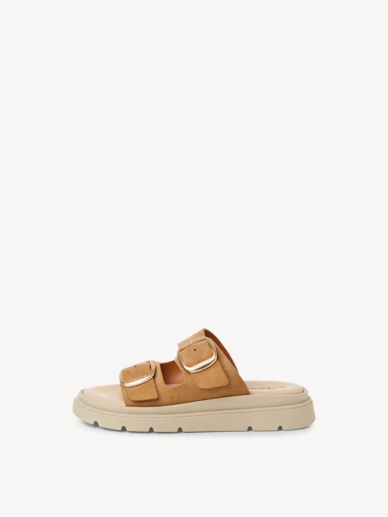 pelle di mulo - beige 1-27239-42-346 compra tamaris muli online