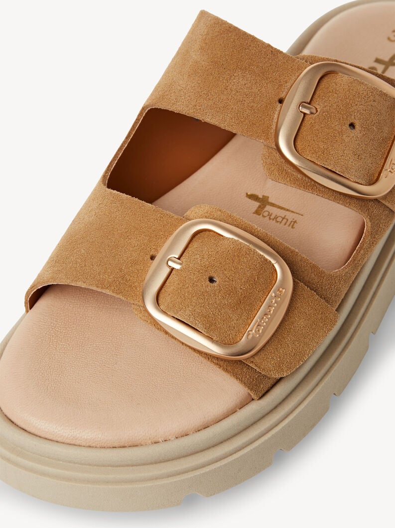 pelle di mulo - beige 1-27239-42-346 compra tamaris muli online