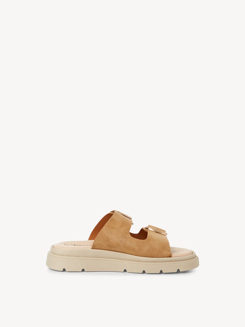pelle di mulo - beige 1-27239-42-346 compra tamaris muli online