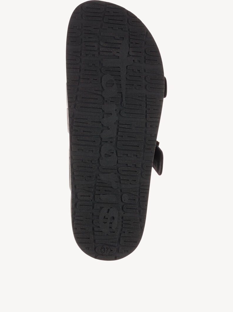 in pelle di mulo nero 1-27500-44-003 compra tamaris muli online