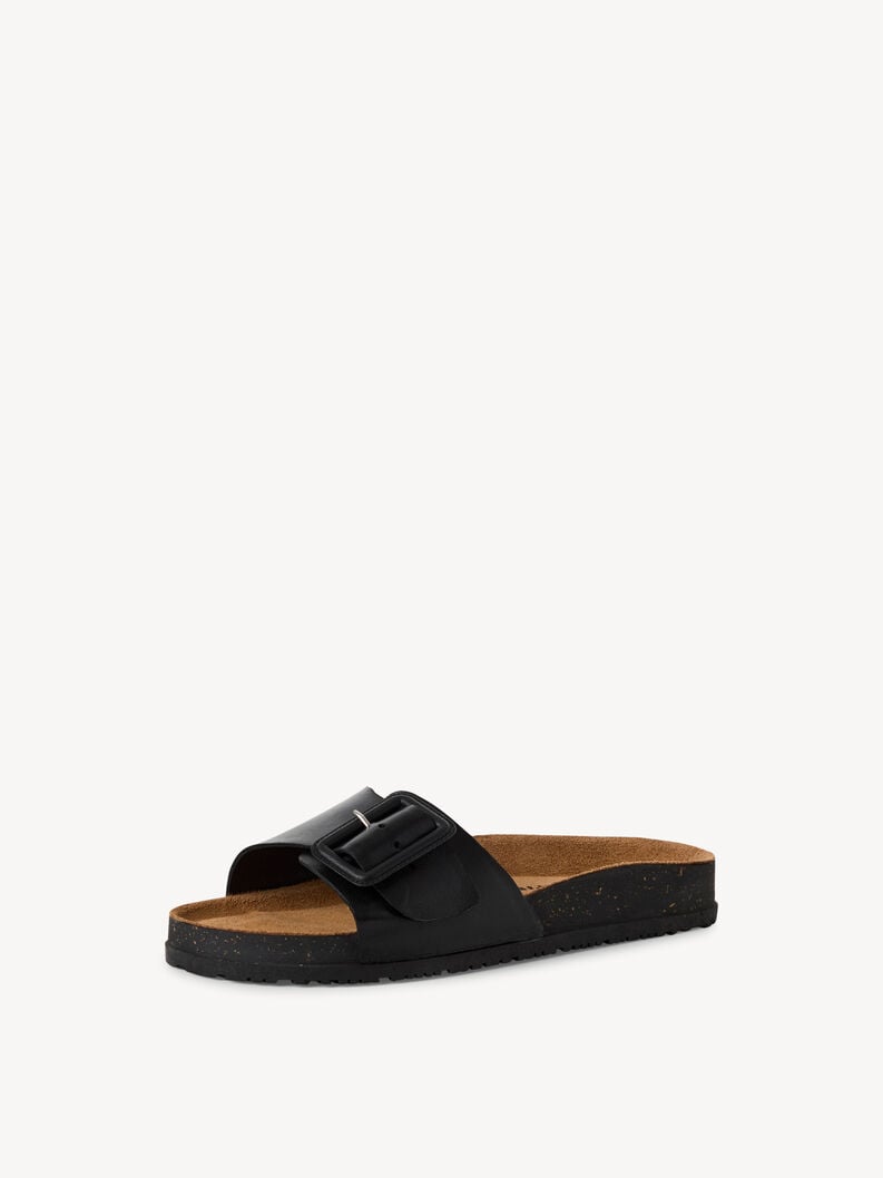 in pelle di mulo nero 1-27501-44-003 compra tamaris muli online