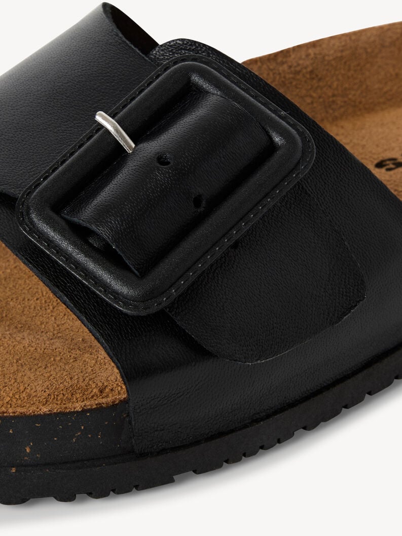 in pelle di mulo nero 1-27501-44-003 compra tamaris muli online
