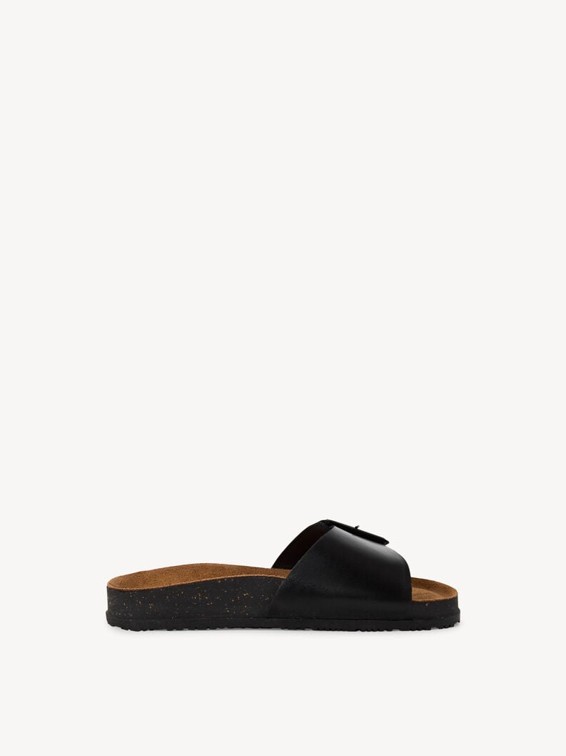 in pelle di mulo nero 1-27501-44-003 compra tamaris muli online