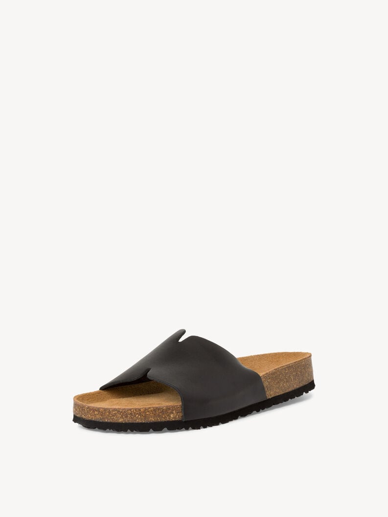 in pelle di mulo nero 1-27506-42-003 compra tamaris muli online