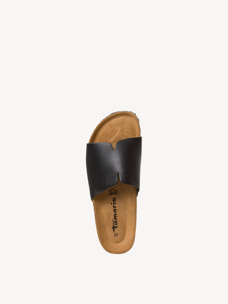 in pelle di mulo nero 1-27506-42-003 compra tamaris muli online