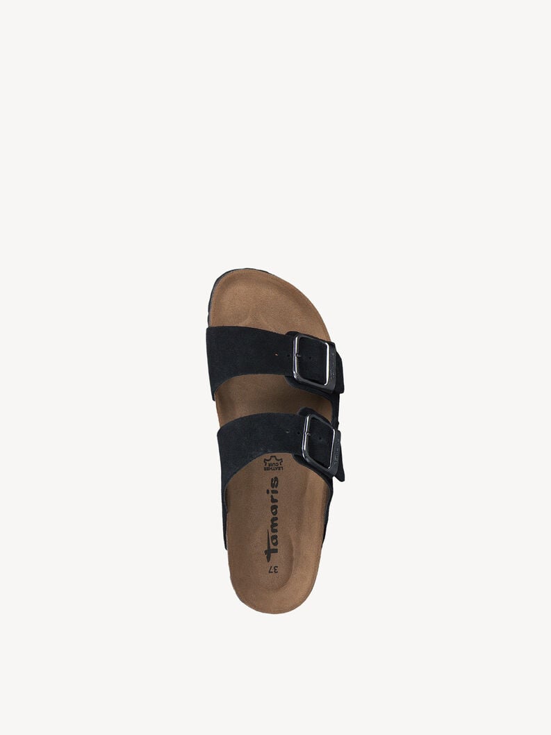 in pelle di mulo nero 1-27543-42-001 compra tamaris muli online