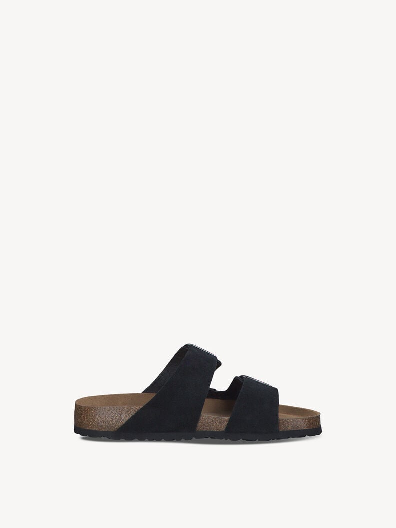 in pelle di mulo nero 1-27543-42-001 compra tamaris muli online