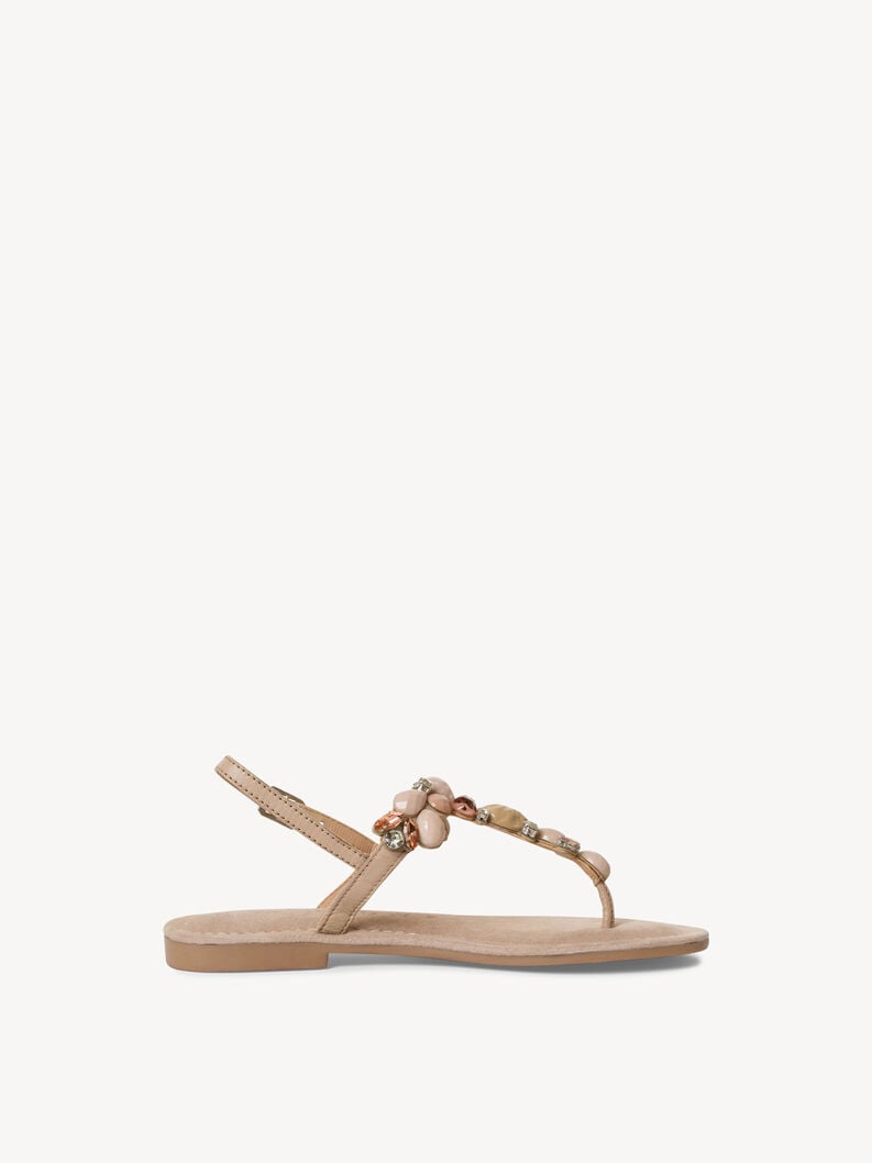 sandalo beige 1-28163-42-430 compra tamaris toe post sandals online