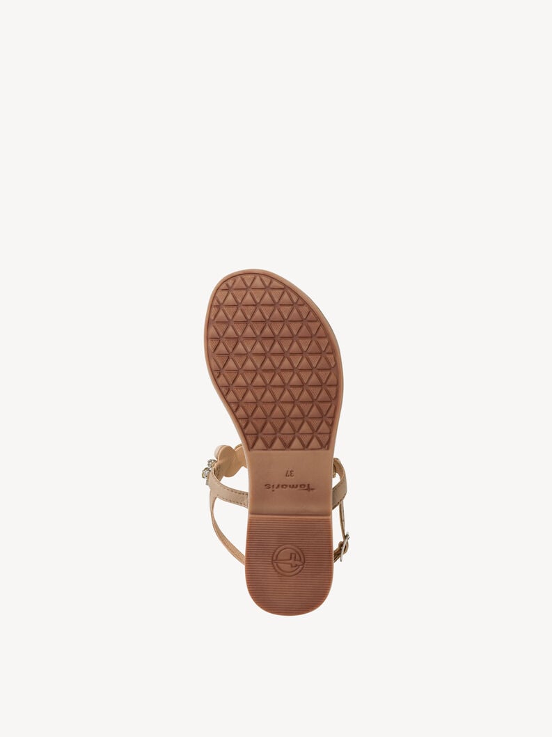 sandalo beige 1-28163-42-430 compra tamaris toe post sandals online