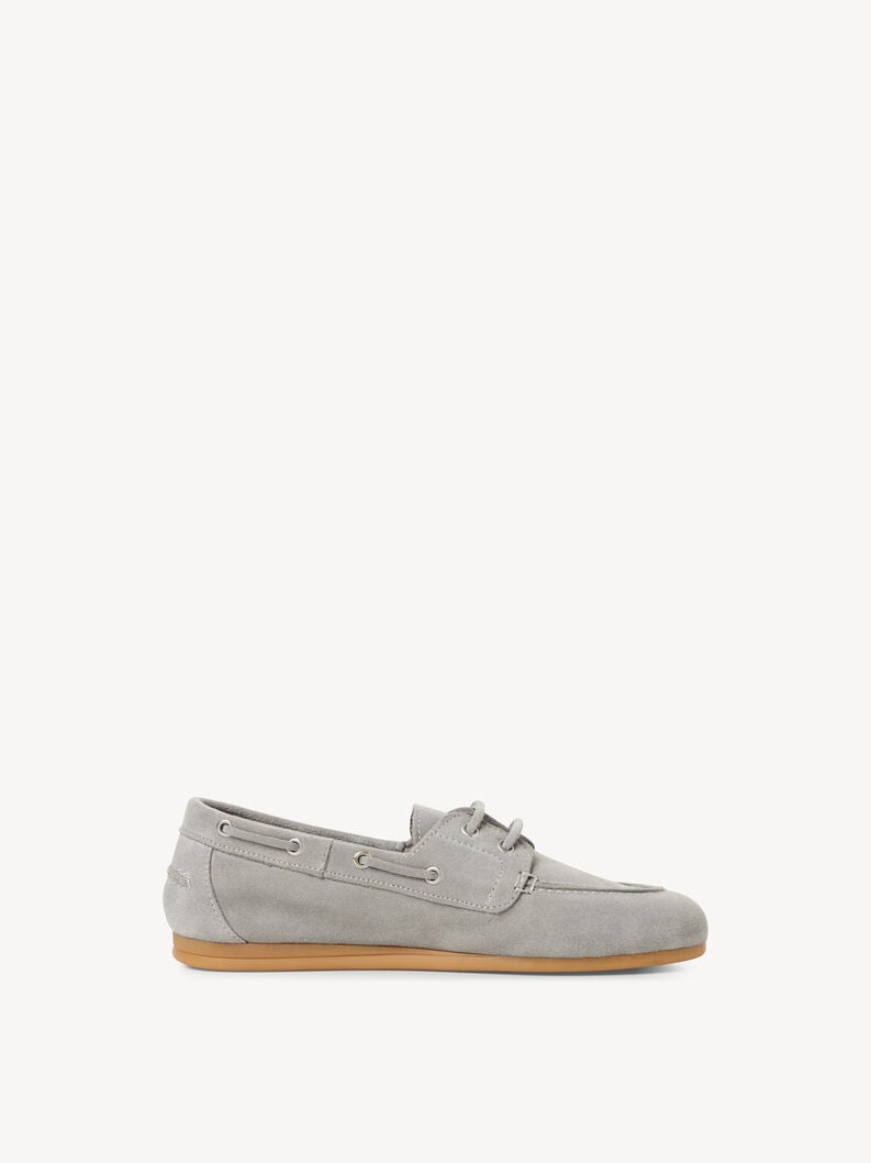 mocassino in pelle - grigio 1-23602-44-200 compra tamaris scarpe basse pantofole online