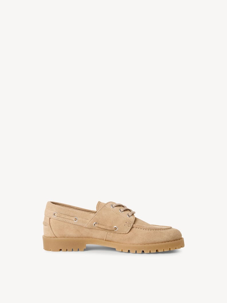 mocassino in pelle beige 1-23605-44-400 compra tamaris damenschuhe mit blockabsatz online