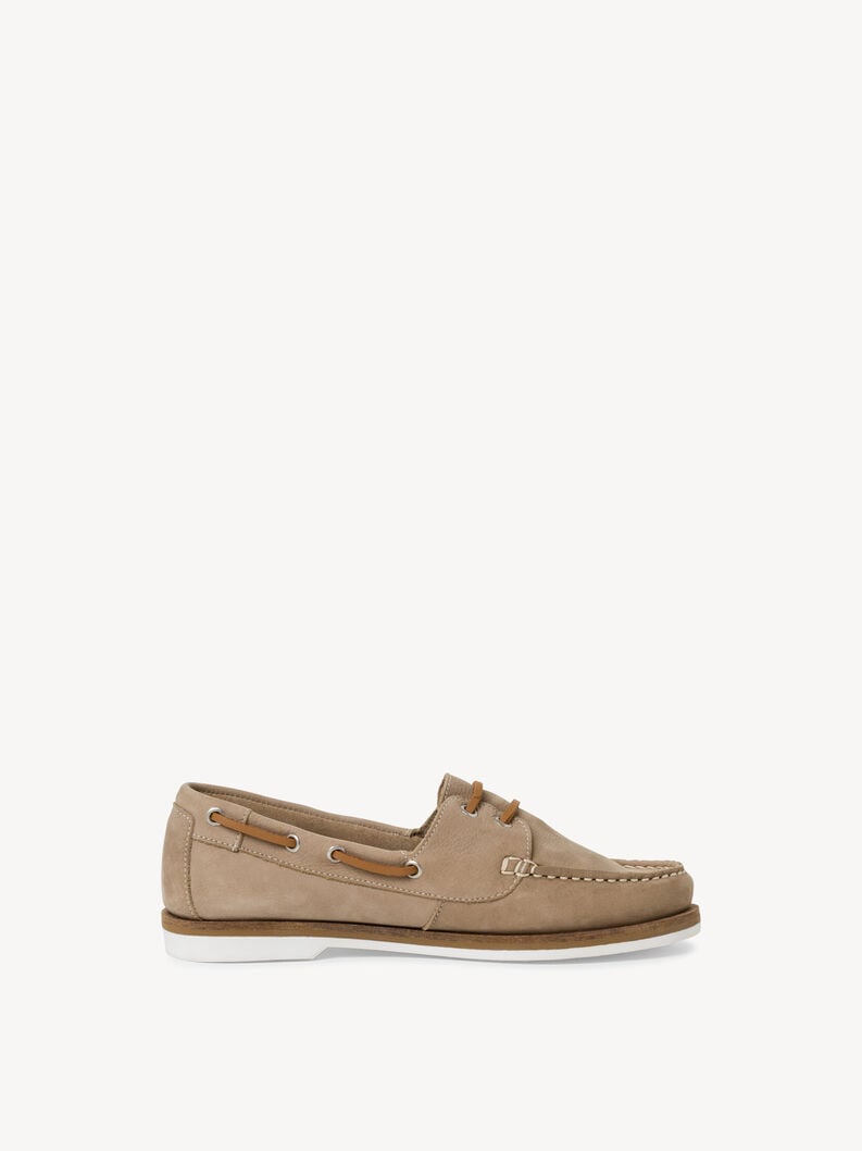 mocassino in pelle beige 1-23616-42-341 compra tamaris scarpe basse pantofole online