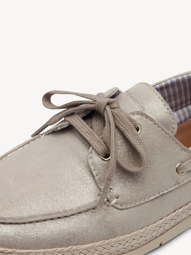 in pelle scarpe basse - beige 1-23651-44-179 compra tamaris scarpe basse pantofole online