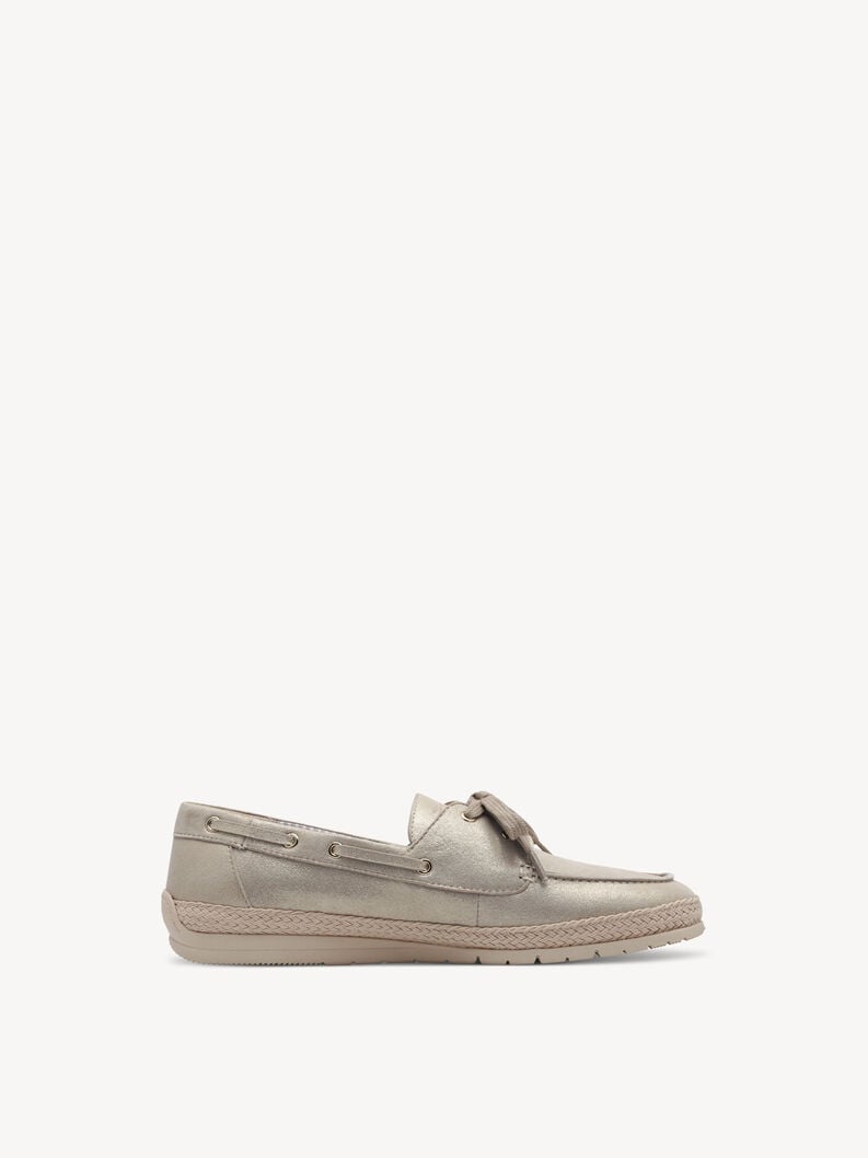 in pelle scarpe basse - beige 1-23651-44-179 compra tamaris scarpe basse pantofole online