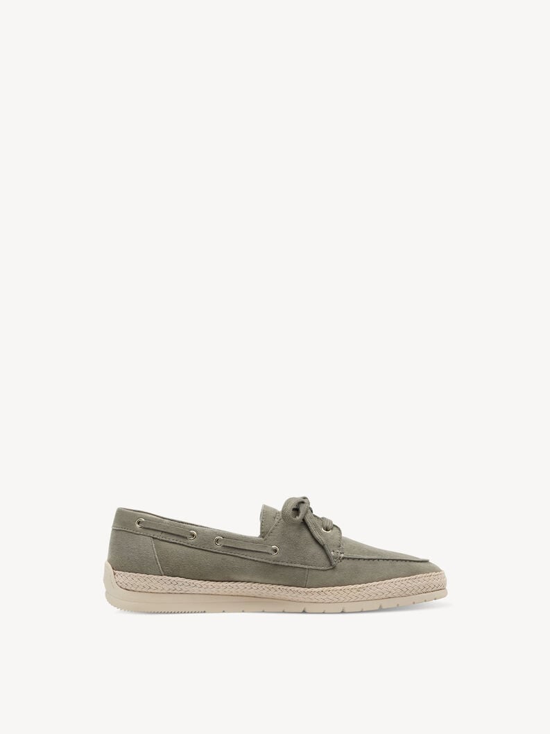 in pelle scarpe basse - verde 1-23651-44-771 compra tamaris scarpe basse pantofole online
