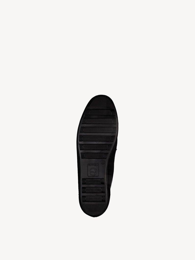 mocassino in pelle - nero 1-24229-42-003 compra tamaris scarpe basse pantofole online