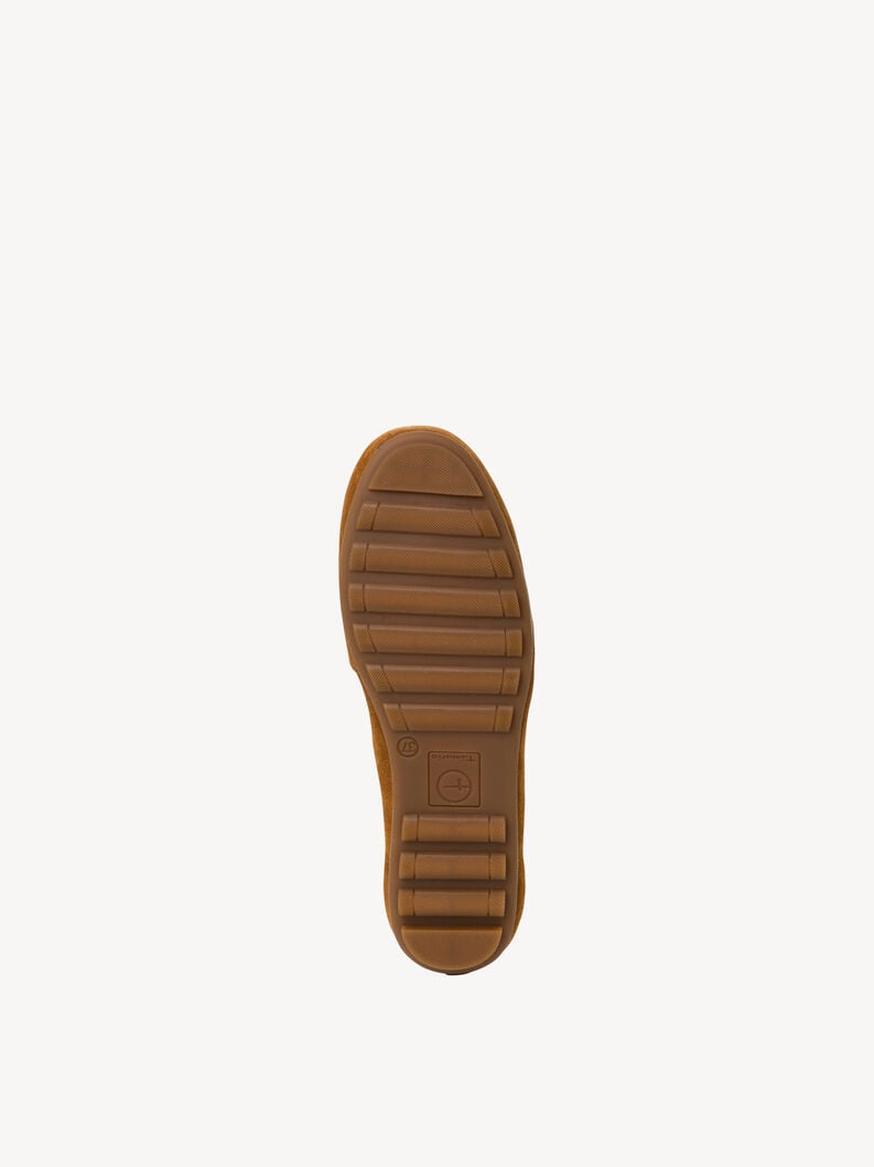 mocassino in pelle - marrone 1-24229-42-305 compra tamaris scarpe da barca online