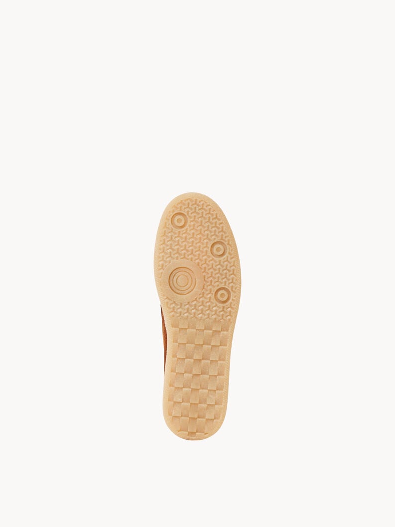 mocassino in pelle - marrone 1-24602-44-305 compra tamaris scarpe basse pantofole online