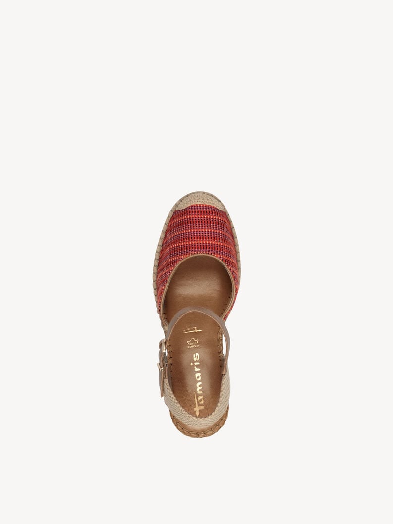 espadrill - rosso 1-29610-42-590 compra tamaris espadrills online