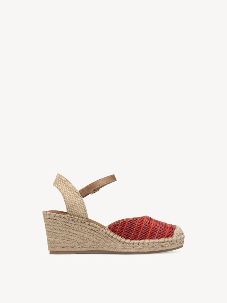espadrill - rosso 1-29610-42-590 compra tamaris espadrills online