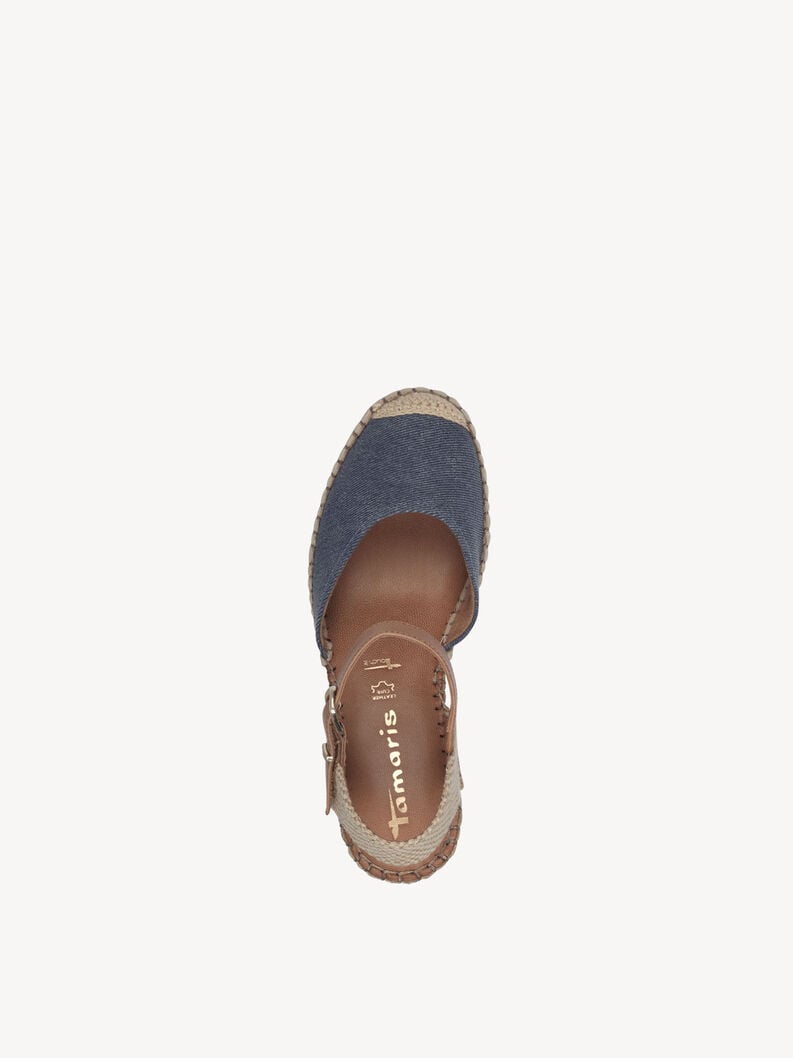 espadrill - blu 1-29610-42-800 compra tamaris espadrills online