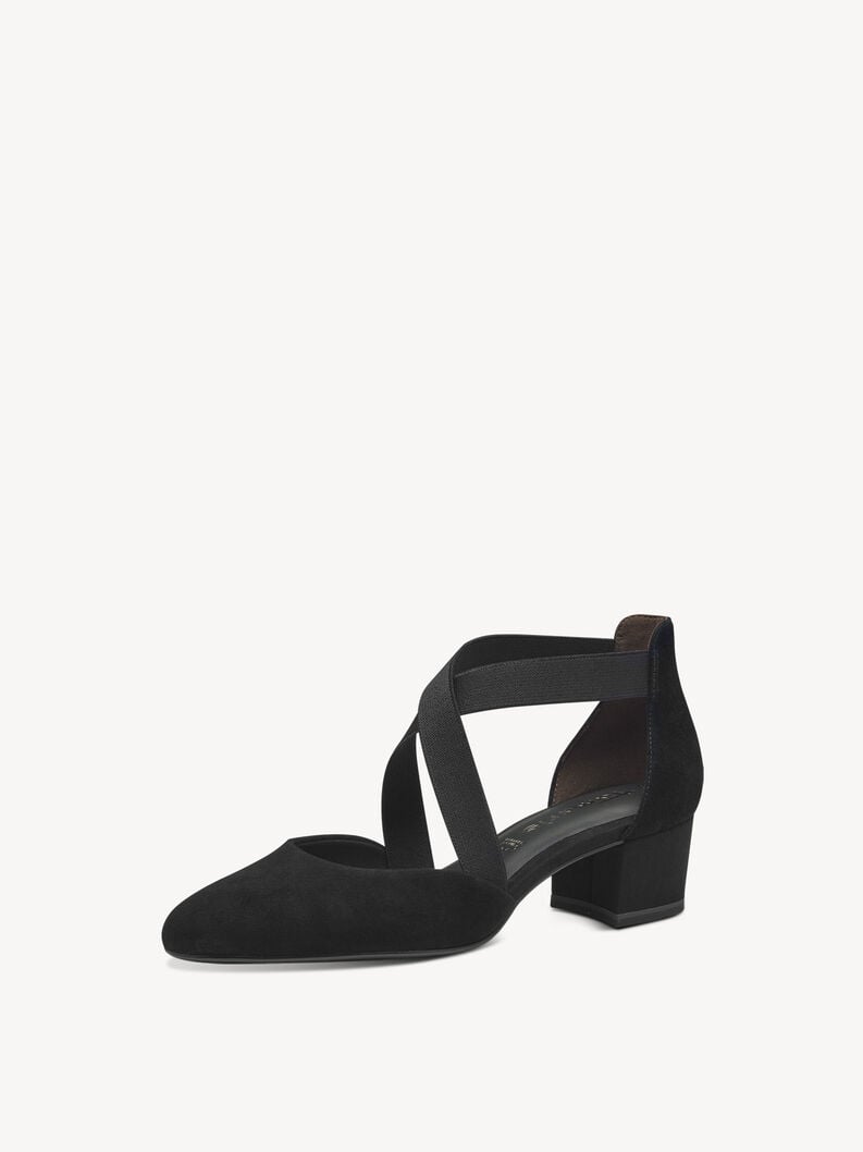 décolletés in pelle - nero 1-22307-42-001 compra tamaris pompe online