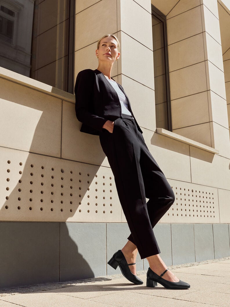 décolletés in pelle - nero 1-22311-43-003 compra tamaris pompe online