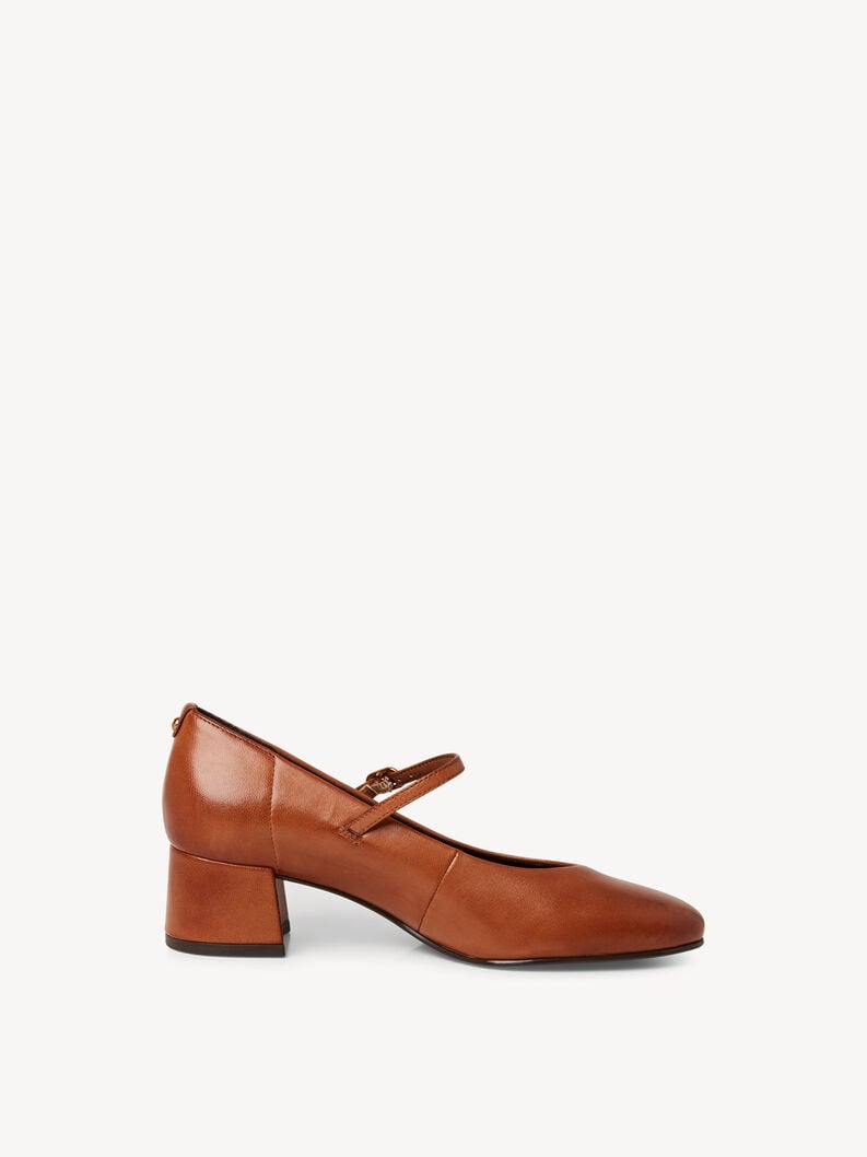 décolletés in pelle - marrone 1-22311-43-3b8 compra tamaris pompe online