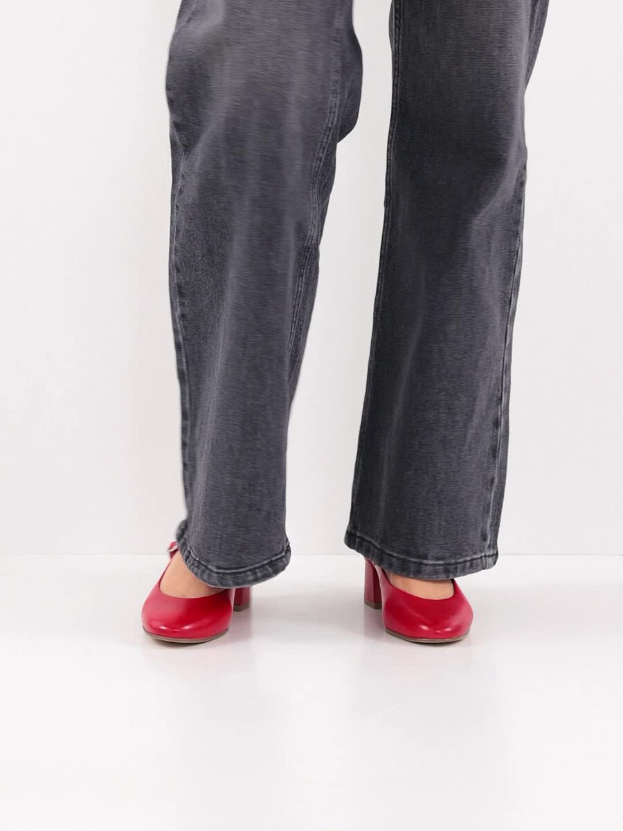 in pelle pompe rosso 1-22311-43-543 compra tamaris pompe online