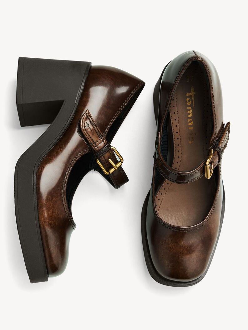 pompe - marrone 1-22409-45-311 compra tamaris pompe online