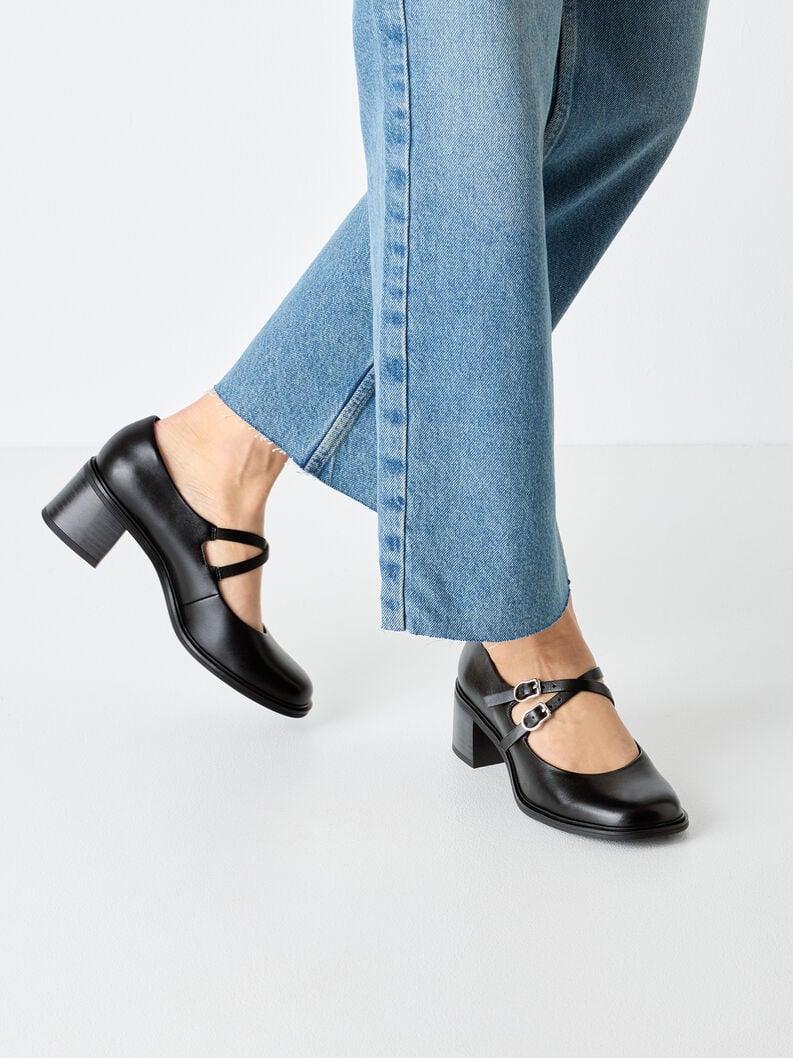 décolletés in pelle - nero 1-22411-45-001 compra tamaris pompe online