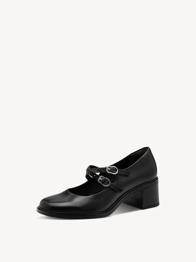 décolletés in pelle - nero 1-22411-45-001 compra tamaris pompe online