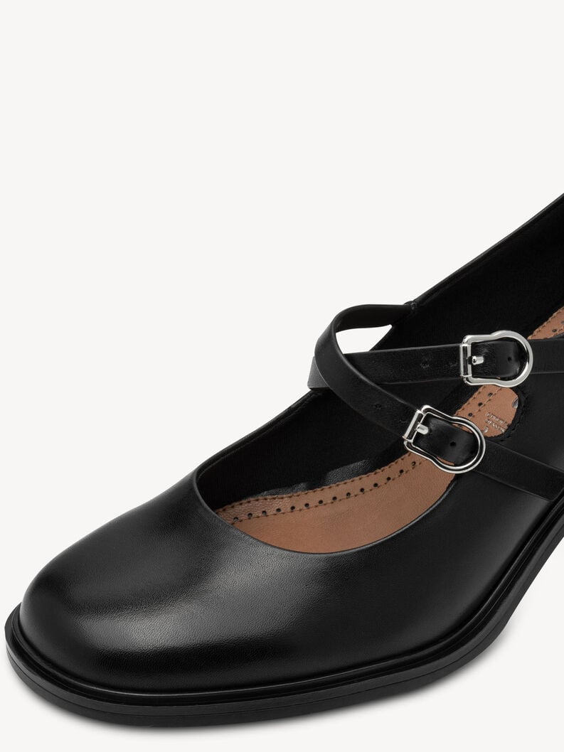 décolletés in pelle - nero 1-22411-45-001 compra tamaris pompe online