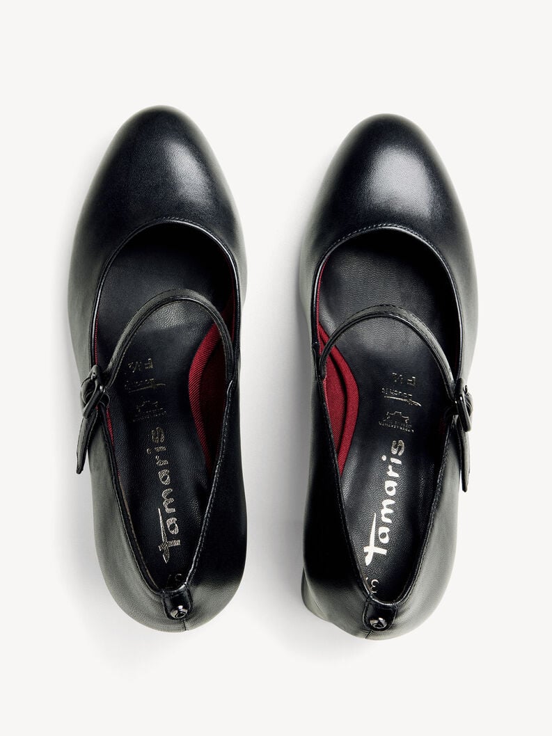 décolletés in pelle - nero 1-22460-45-003 compra tamaris pompe online