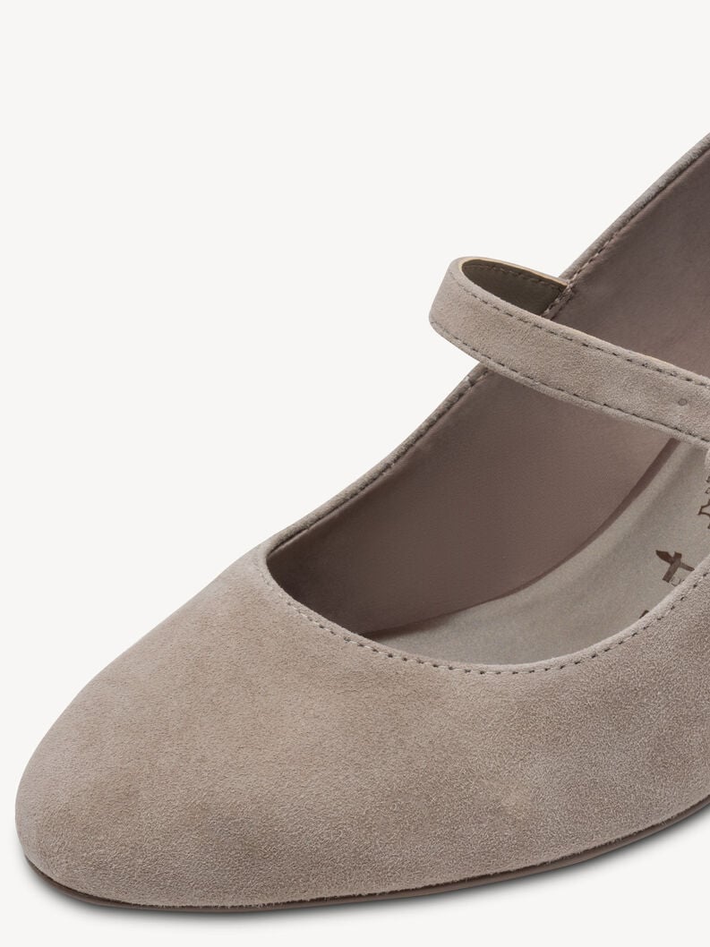 décolletés in pelle beige 1-22460-45-341 compra tamaris pompe online