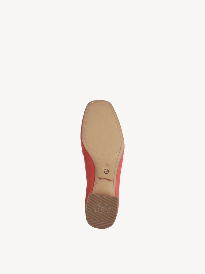 pelle trotteur - rosso 1-24305-44-535 compra tamaris scarpe basse pantofole online