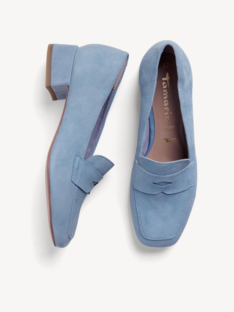 pelle trotteur - blu 1-24309-42-880 compra tamaris scarpe basse pantofole online
